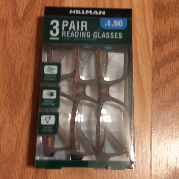 Hillman Accessories Hillman 3 Pair Reading Glasses 5 Poshmark